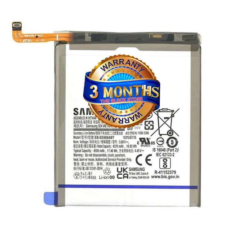 Image of Original Replacement Part for Samsung S22+ Plus 5G | SM S906B, 4500mAh (EB-BS906ABY) with 3 Months Warranty by Naru