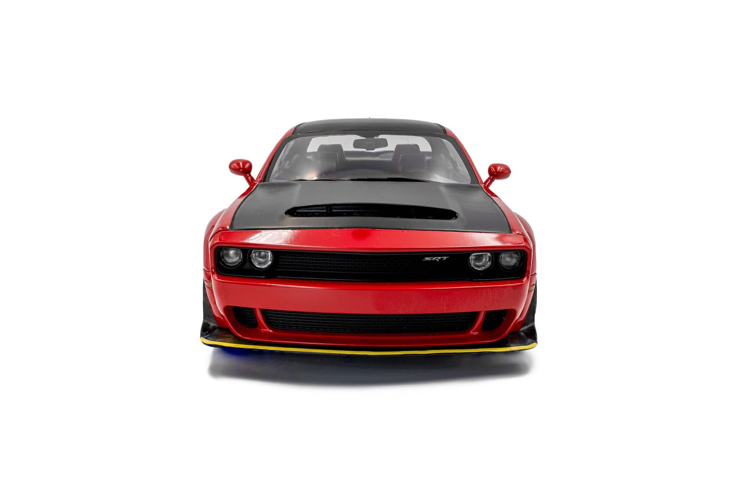 Solido Dodge Challenger Demon Modellauto 1:18 Muscle Car Rot