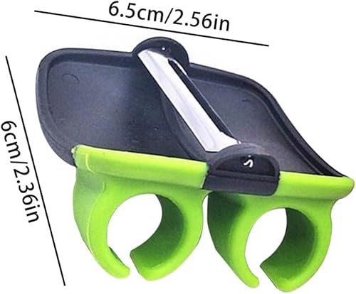 Miniatura 3 de Pelador de dedos, agarres para dedos de frutas vegetales, pelador de palma, herramientas de pelado de zanahoria de patata para peladores de cocina
