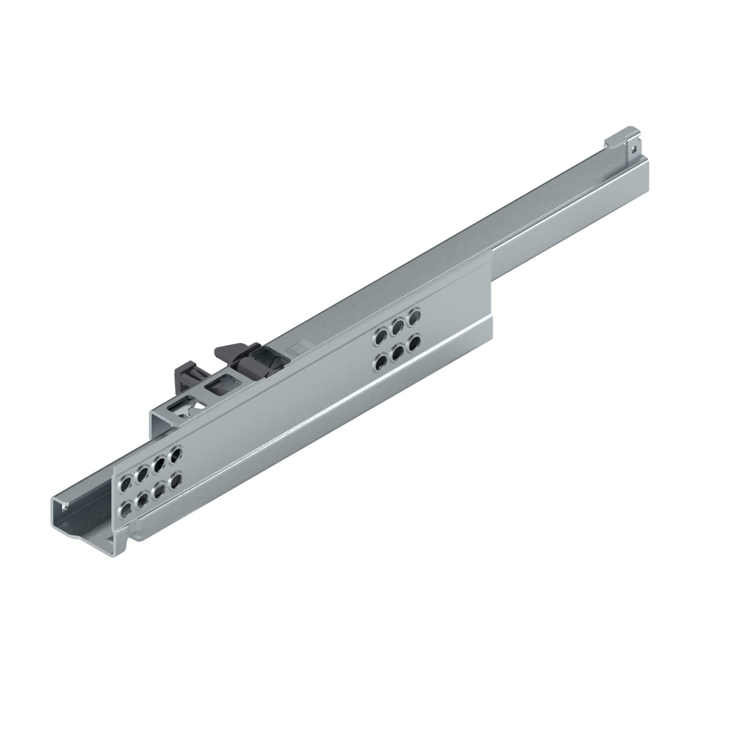 Blum Zinc Plated Single Extension Tandem Runner With Blumotion - 551H410 (Right Hand)