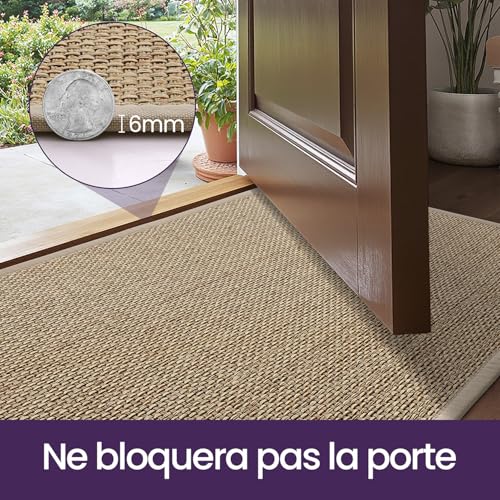 Tapis d entrée absorbant et antidérapant DEXI profil bas - 5