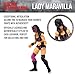 Boss Fight Legends of Lucha Libre Premium Lady Maravilla and Konnan – Includes Interchangable Parts and Accessories and Features Incredible Articulation – 1:12