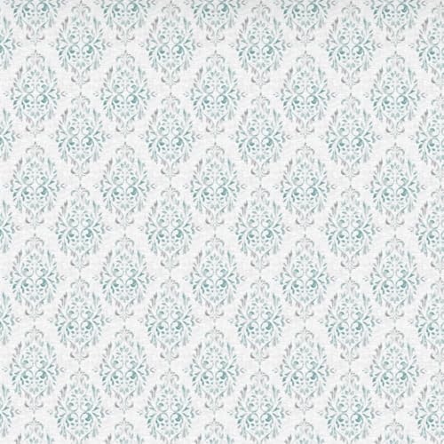 Image of Welspun 100% Cotton Bedsheet for Double Bed King Size with 2 Pillow Covers | Breathable & Soft Double Bed Bedsheet | 274 x 274 cm | Light Green