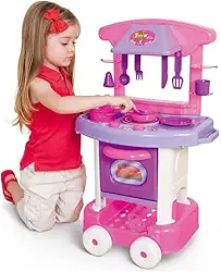 Play Time Cozinha, Cotiplás, Rosa