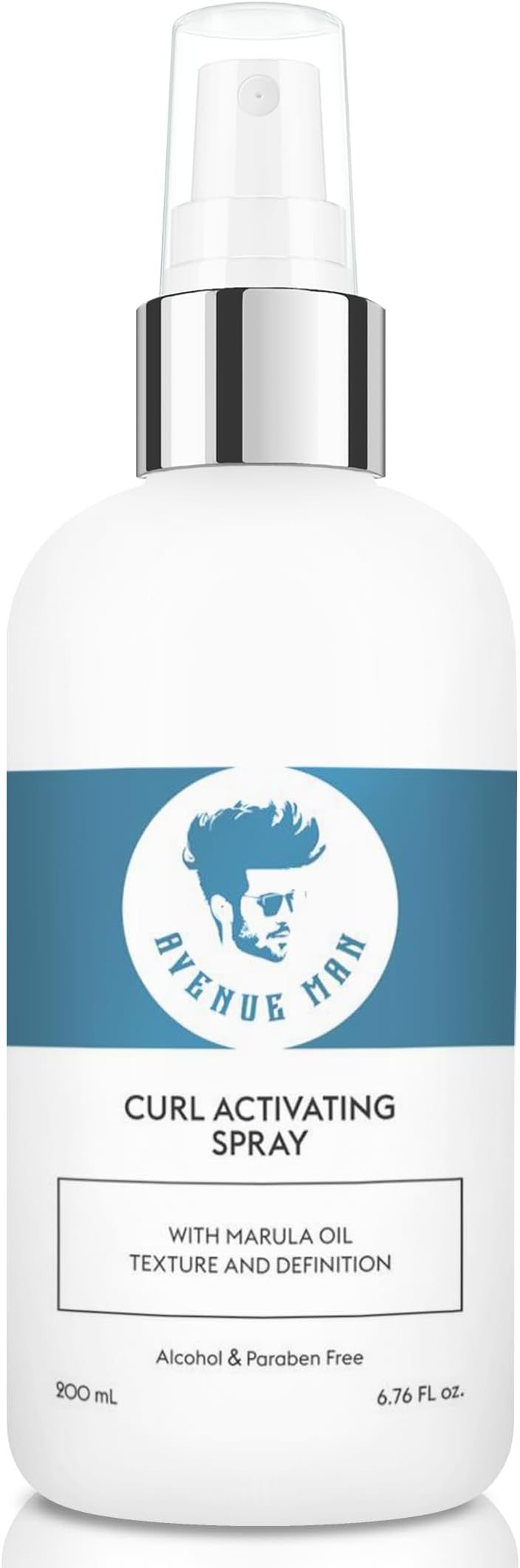 Amazon.com : Avenue Man Curl Activating Spray - Frizz Free Activator ...