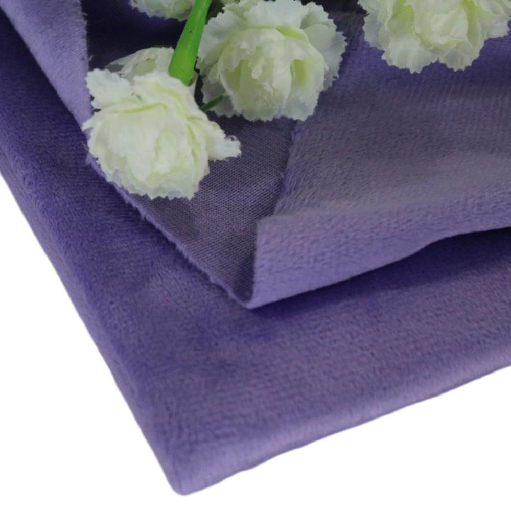 Tessuto di peluche a pelo corto, largo 165 cm, morbido cristallo di peluche in poliestere, tessuto decorativo per cucito, fai da te, vestiti, giocattoli, decorazione per la casa, coperta