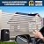 Home Slide Gate Opener Eagle 1000 FSC 1/2 HP Sliding Gate Motor Operator System Residential and Light Commercial for 27’ feet 600lbs Rolling Gates with Wireless Remotes