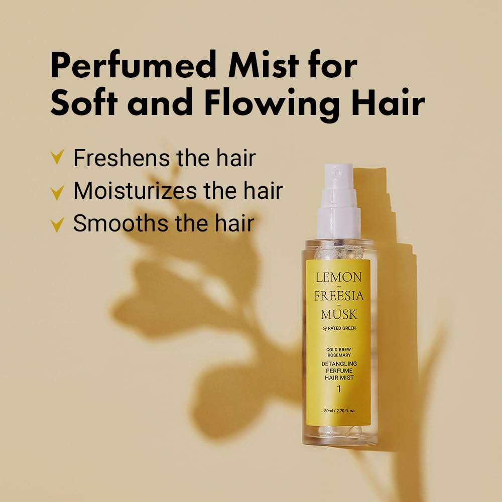 DETANGLING PERFUME HAIR MIST 01 (LEMON-FREESIA-MUSK)