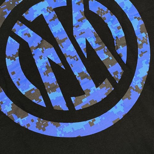 ZeroPlayer Inter Bluza z kapturem Pixel Camo Czarny