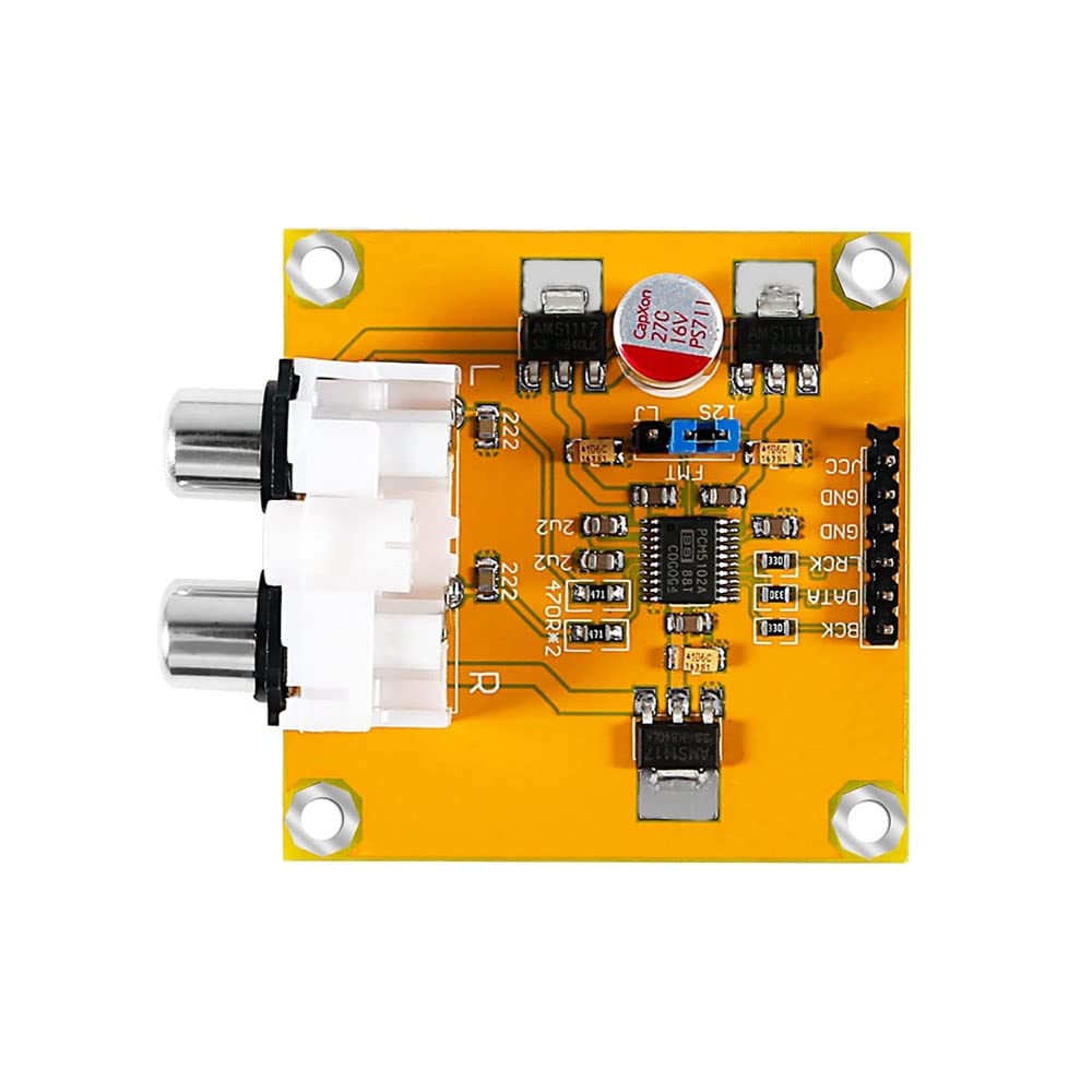 Interface I2s Pcm5102a Dac Decoder Gy-pcm5102 I2s Player Module Compatible Raspberry Pi Phat Compatiblemat Board Digital Pcm5102 Audio Board-E - Foto 8