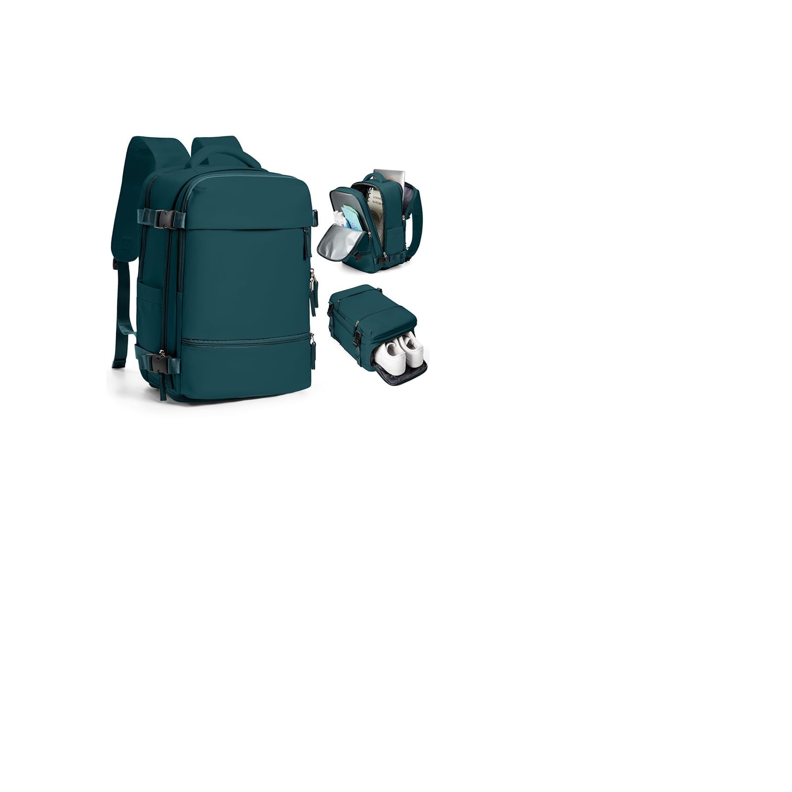 SZLX Zaino Ryanair 40x30x20 Zaino da Viaggio 40x30x20 Ryanair Wizzair Donna da escursionismo impermeabile Zaino Casual Laptop da 14 Pollici con porta Scomparto per Scarpe