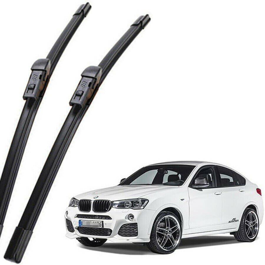 Image of Oshotto (O.E.M Type) Frameless Wiper Blades Compatible with BMW X4 (26 inch / 20 inch)