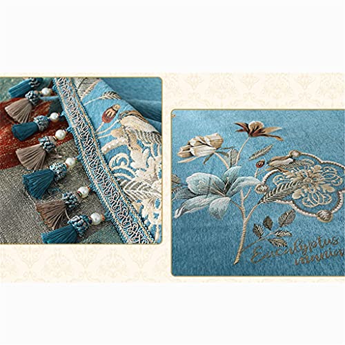 Table ronde mise en valeur par une nappe occidentale chic de 200cm de diamètre