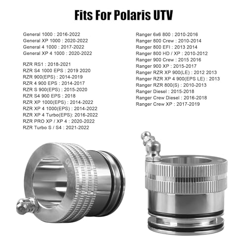 Image of Wheel Bearing Greaser Tools for Polaris RZR 570 800 900 1000, Ranger 570 800 900, Sportsman 500 850 1000, Size 40mm & 44mm