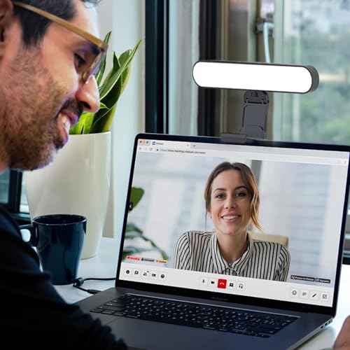 Iluminación de video ajustable y luces de videoconferencia 6