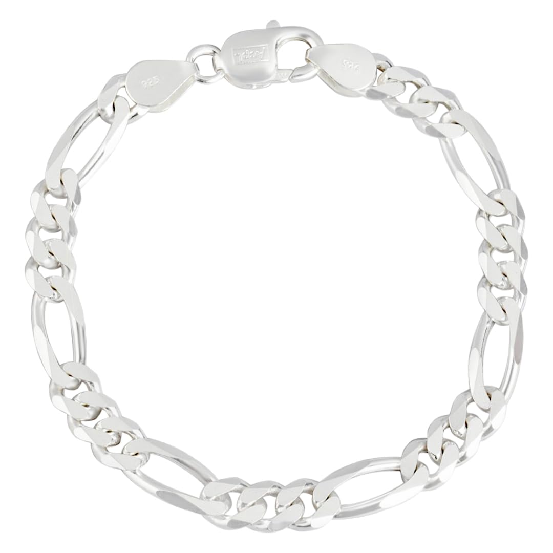 ZAVYA 925 Sterling Silver Modest Rhodium Plating Bracelet | Gift for Men and Boys | With Certificate of Authenticity and 925 Hallmark (B0CVLDVSYJ) Amazon Price History, Amazon Price Tracker