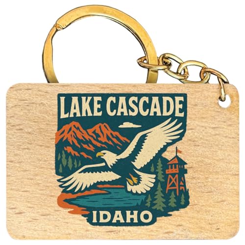 R and R Imports Lake Cascade Idaho Vintage Souvenir Design