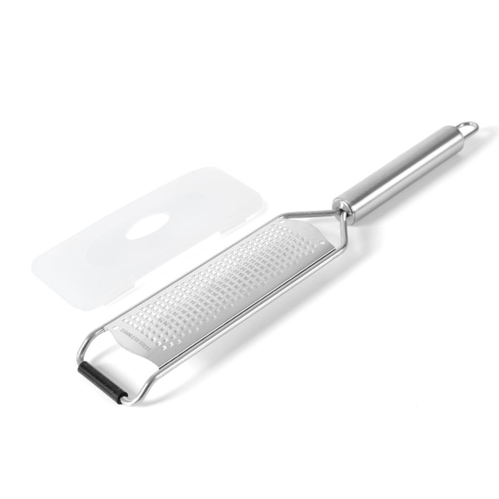 TEMOOUES Kitchen Food Grater with Tube Handle Household Lemon Planer Gingers Garlic Shredders Chocolate Planer Tool Enduring Gingers Garlic Shredders Chocolate Kitchen Tool
