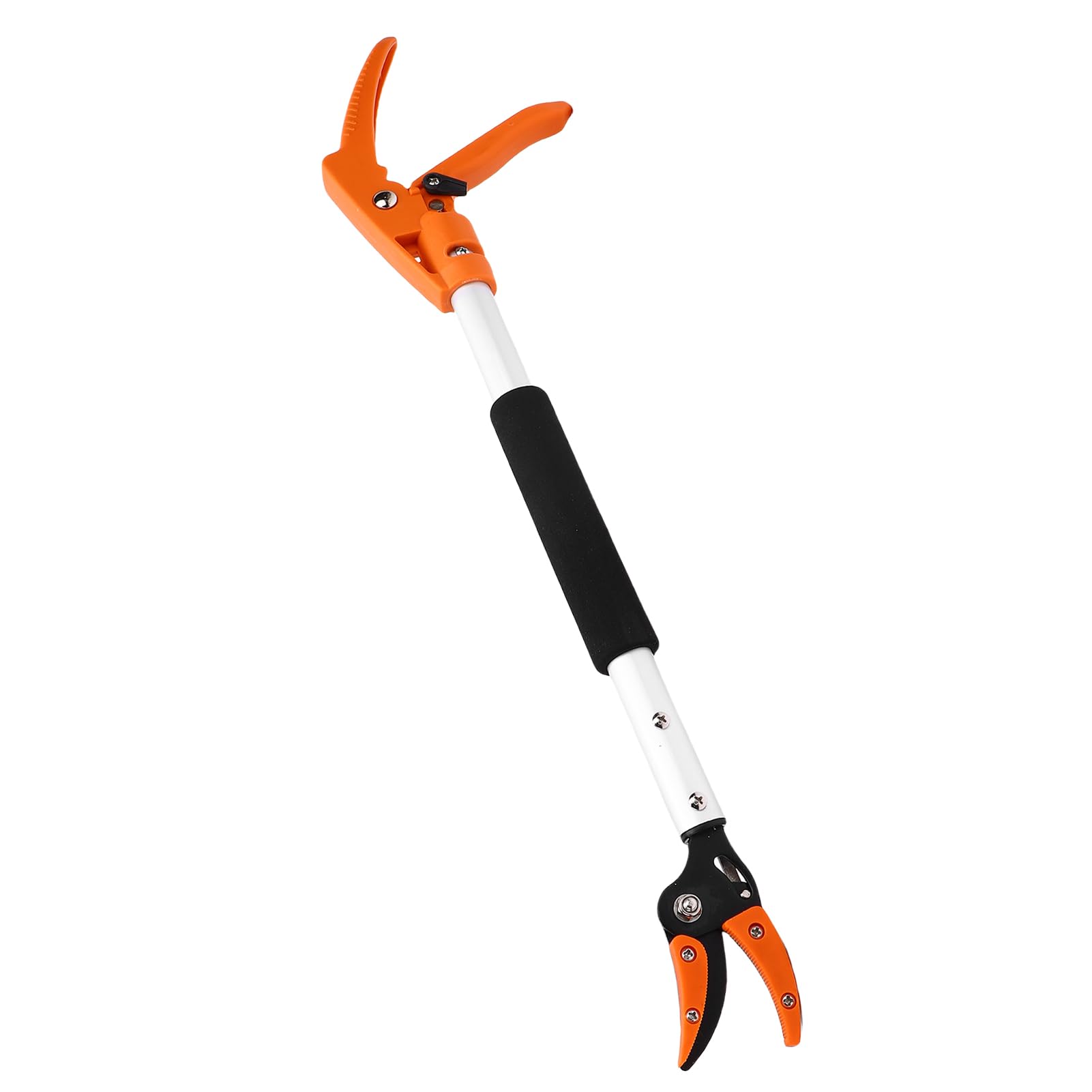 EMUKOEP Tijeras Afiladas para Recoger Frutas, Podadora Fácil de Usar para Pepino, Uva, Melocotón, 2 Pies