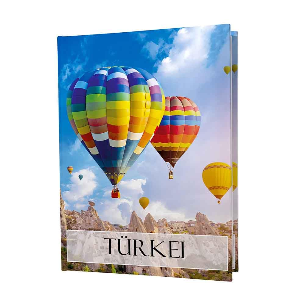 Urlaubsfotoalbum 15x21: Türkei, Fototasche für Fotos, Taschen-Fotohalter für lose Blätter, Urlaub Türkei, Handgemachte Fotoalbum