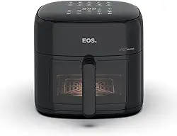 Fritadeira Sem Óleo Air Fryer Eos Chef Gourmet 6.2 Litros Compacta Digital Preto Eaf60p 110v