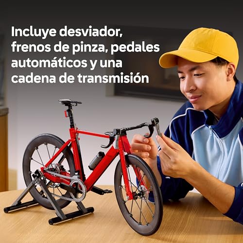 Miniatura 3 de LEGO Icons Bici de Carretera - Kit de Construcción para Adultos Fans del Ciclismo - Neumáticos de Goma y Soporte para la Rueda Trasera - Decoración de Escritorio - Regalo para Ciclistas - 11380