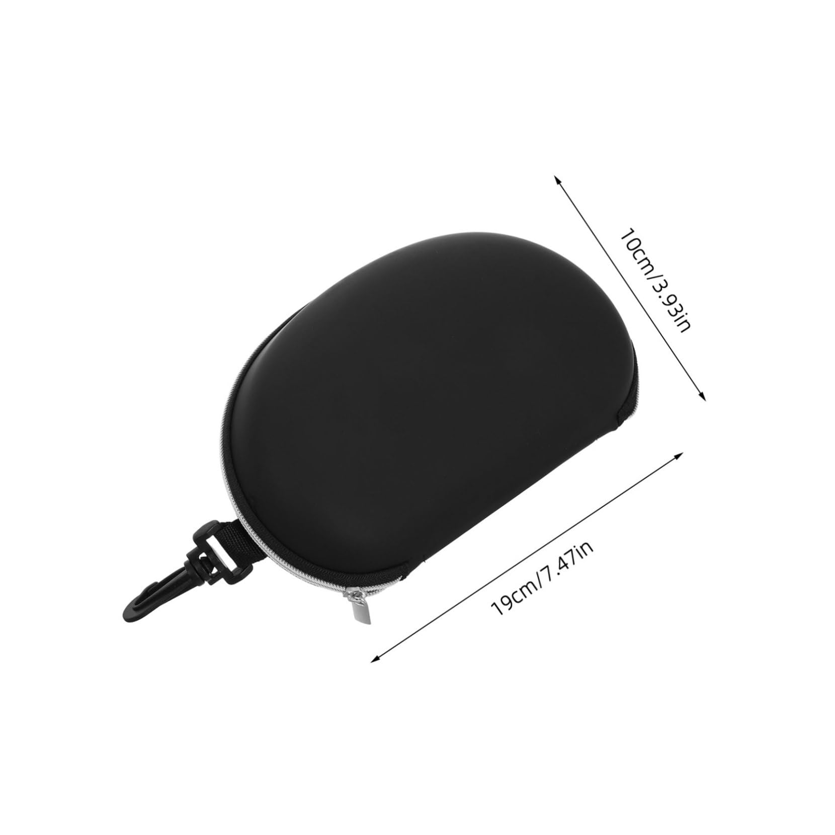 SUPVOX Ergonomic Sunglasses Case Soft Lining Hard Shell for Ski Goggles Protective Eyewear Travel-friendly