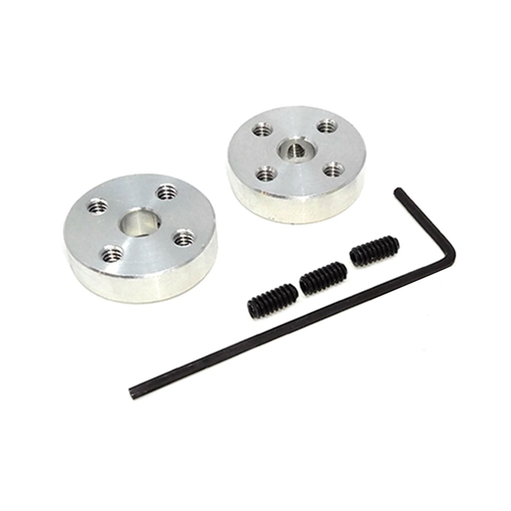 ALUMINUM MOUNTING HUB FOR 5MM SHAFT M3 H Radbefestigung Achse: glatt Anz.Stk: 2