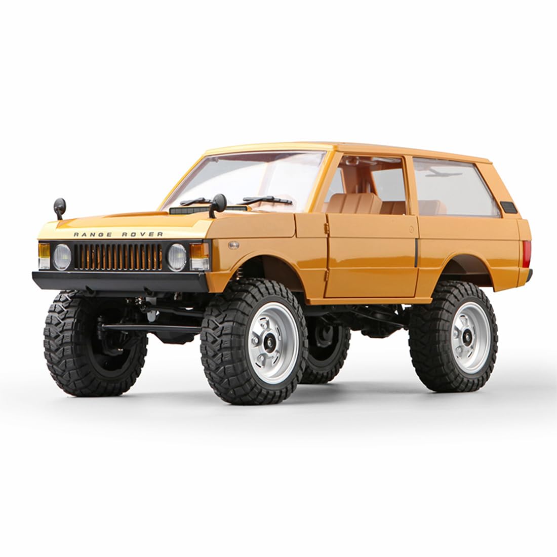 1/12 All Terrain RC MN-168 Auto, 2.4G RC 4WD Off-Road Crawler Car con luci anteriori e posteriori, Arrampicata modello di veicolo fuoristrada, Auto RC elettriche per adulti (versione RTR)