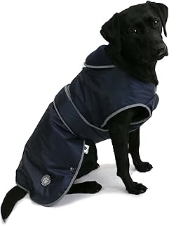 Ancol Muddy Paws Stormguard & Fleece Lining Coat Blue Large