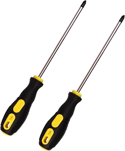 Sipery - Destornillador Phillips (2 unidades, punta magnética, 0.236in)