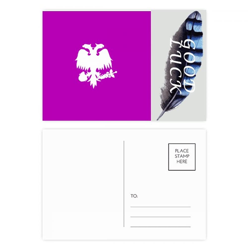 Fairy Animals Ferocious Foreign Ability Fly Eagle Lucky Feather Postcard Set Thanks Card Mailing Side 20pcs