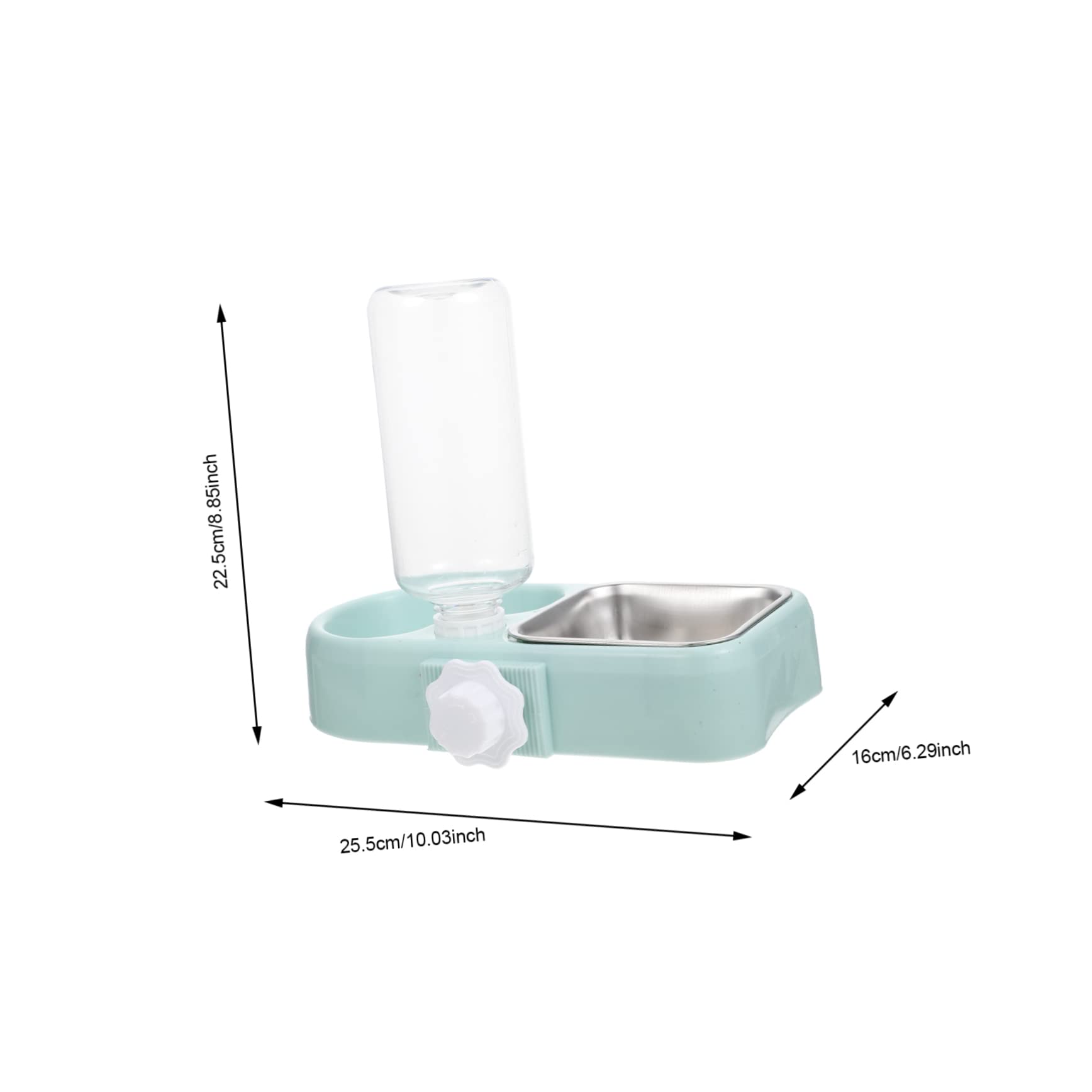 VICASKY 1Set Automatic Pet Water Dispenser with Detachable Bowl Design for Cats and Dogs Easy to Clean Space Saving Hanging Feeder for Home Use