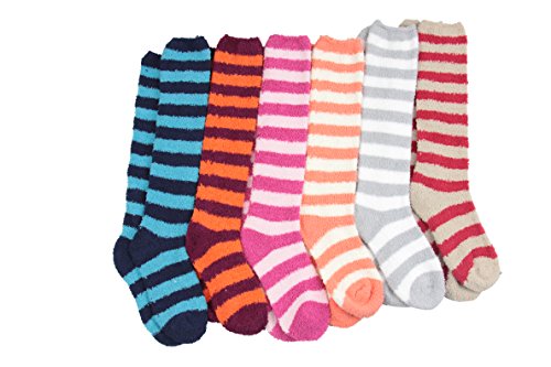 Image of ToBeInStyle Women's Pack of 6 Assorted Style Winter Socks