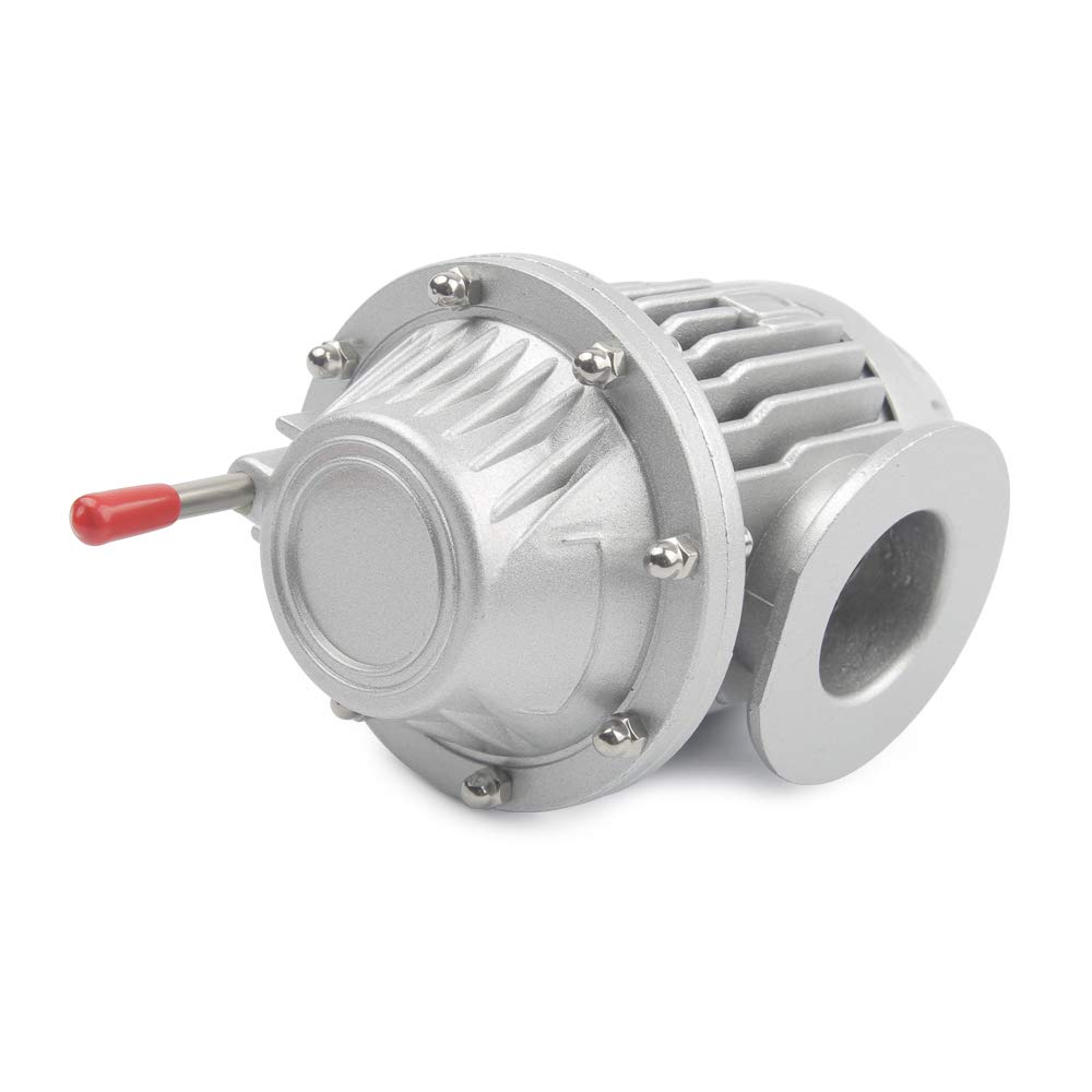 VáLvulas De Escape Válvula de soplado Universal SQV SSQV Bov Turbo Bov con brida adaptadora Valvula De Descarga(Noir)
