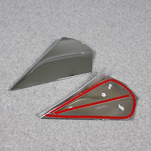 Rqing For Toyota C-Hr Chr 2017 2018 2019 2020 2021 2022 Chrome Rear Spoiler Wing Side Beveled Window Cover Trims #TOP4