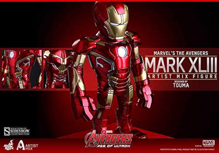 IRON MAN MARK XLIII フィギュア Marvel Iron Man Mark XLIII Sixth Scale Figure by Hot Toys