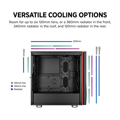 Build My PC, PC Builder, CORSAIR CARBIDE SPEC-06
