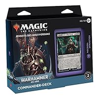 Magic The Gathering Jenseits des Multiversums: Warhammer 40.000 Commander-Deck – Necron-Dynastien (Deutsche Version), Multi, D07871000