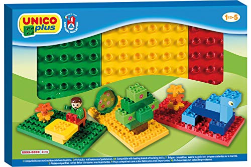 Preisvergleich Produktbild Unico 8521 Plus Bauplatten Set 3 Stück Bodenplatte