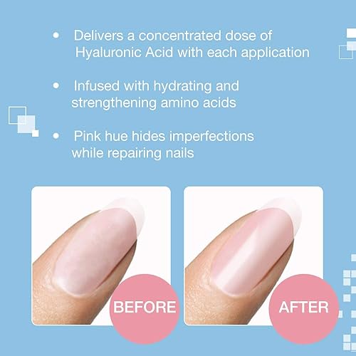 Miniatura 4 de Nail Tek Nail Nutritionist - Máscara de uñas despegable, color rosa, 0.5 onzas