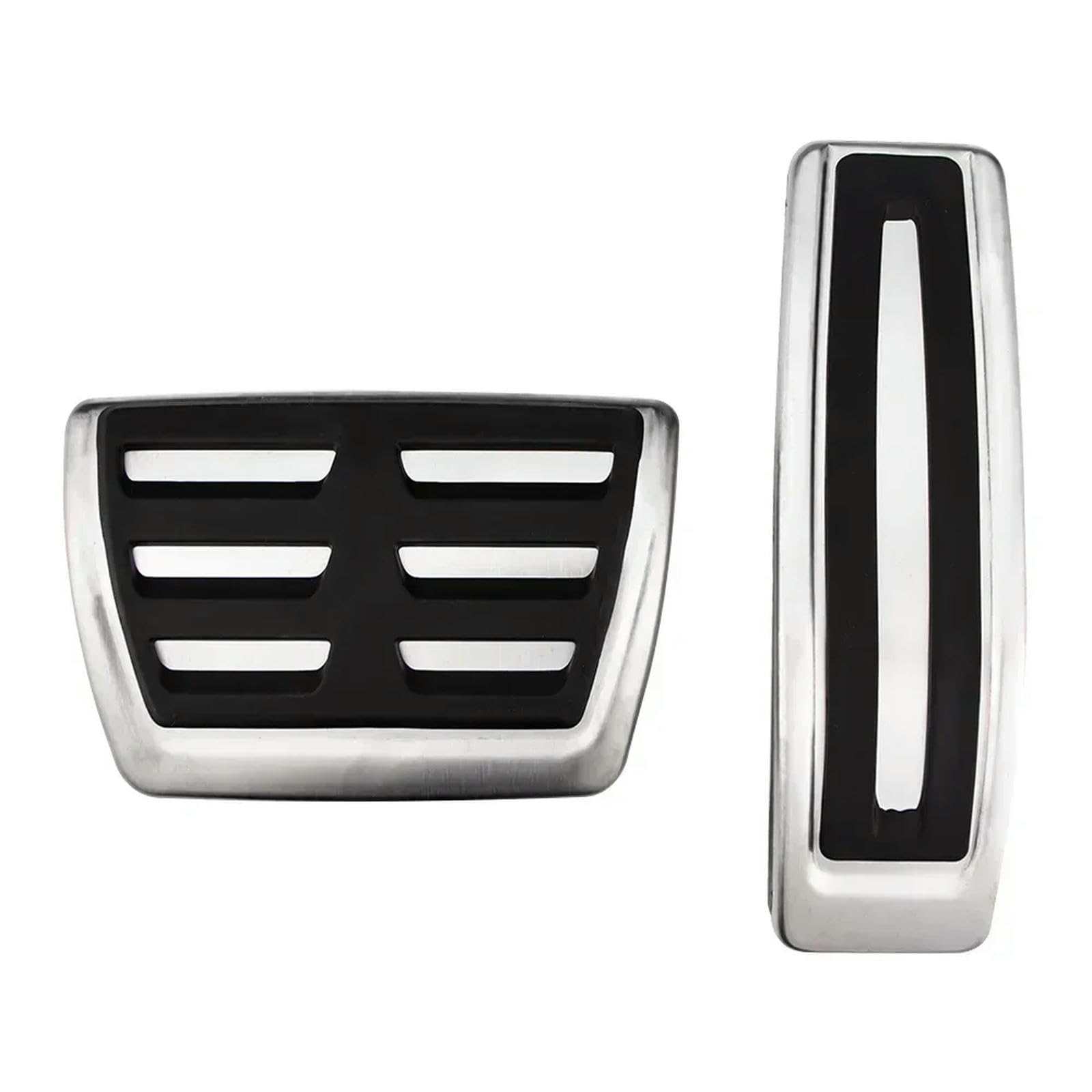 Car Pedals Cover for Audi Q7 SQ7 2006-2015 Accelerator Gas Brake Pedal Foot Rest Dead Pedal Pad Non-Slip Interior Accessories