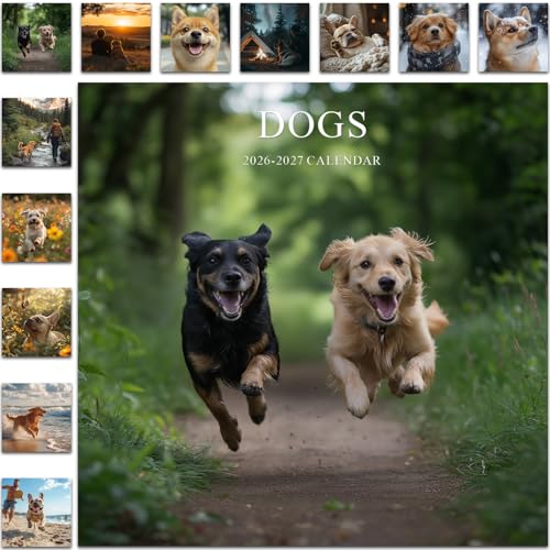 Cute Dog Wall Calendar