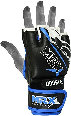 Miniatura 3 de MRX MMA - Guantes de agarre para hombres, artes marciales, entrenamiento de lucha, guantes de lucha