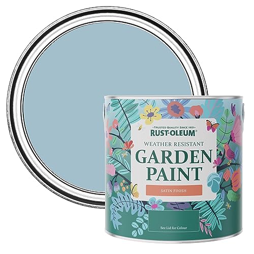 Rust-Oleum Blue Mould-Resistant Garden Paint In Satin Finish - Nan's Best China 2.5L