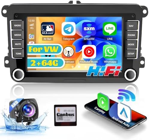 Hikity draagbare DAB-adapter voor Android autoradio met 2,4 Inch LCD-scherm, kleine digitale radio-adapter met Bluetooth Handsfree AUX-IN FM-zender Dab digitale radio
