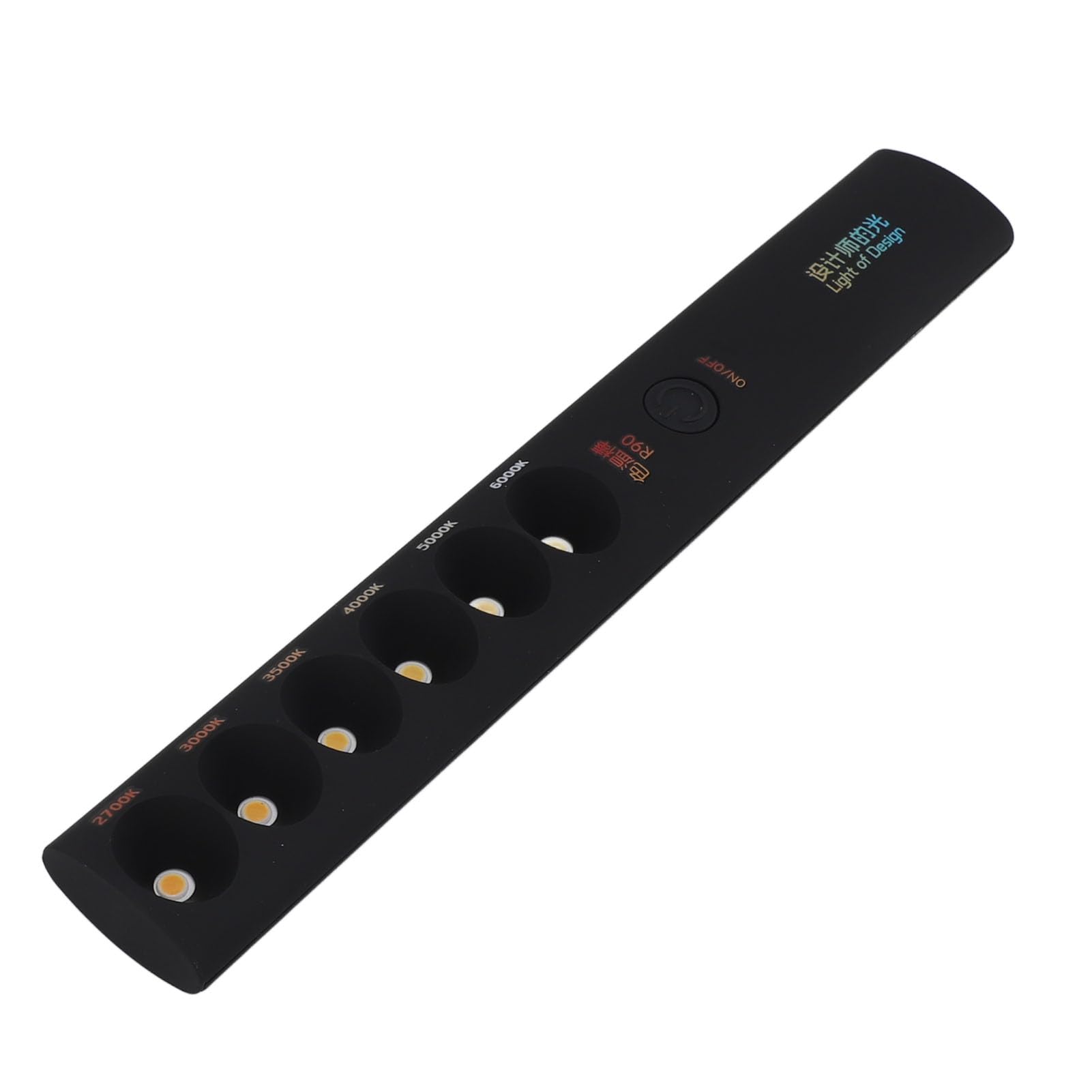 Bâton de Lampe Portable à Température de Couleur, Professionnel, Rechargeable, 2700K-6000K, 6 Modes, Lumineuse pour Photographie, Batterie de Grande capacité, Polyvalente