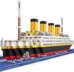 Modèle Titanic Blocs de Construction Micro Mini Briques Ensemble de Puzzle 3D Jouets Éducatifs