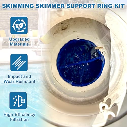 Image of SPX1082CA Pool Skimmer Basket & SPX1082D Basket Support Ring