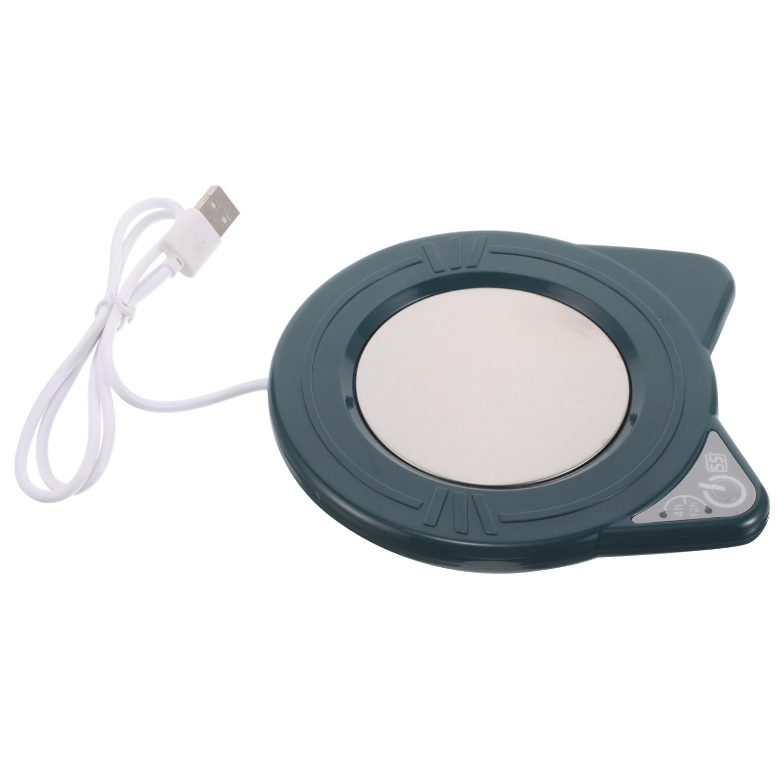 Hemoton Usb Portable Coffee Mug Adjustable Temperature for Desk Automatic Heating for Tea and Hot Drinks for Home Office and